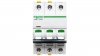 Wyłącznik nadprądowy 3P D 63A 10kA AC iC60H-D63-3 Acti9 A9F08363